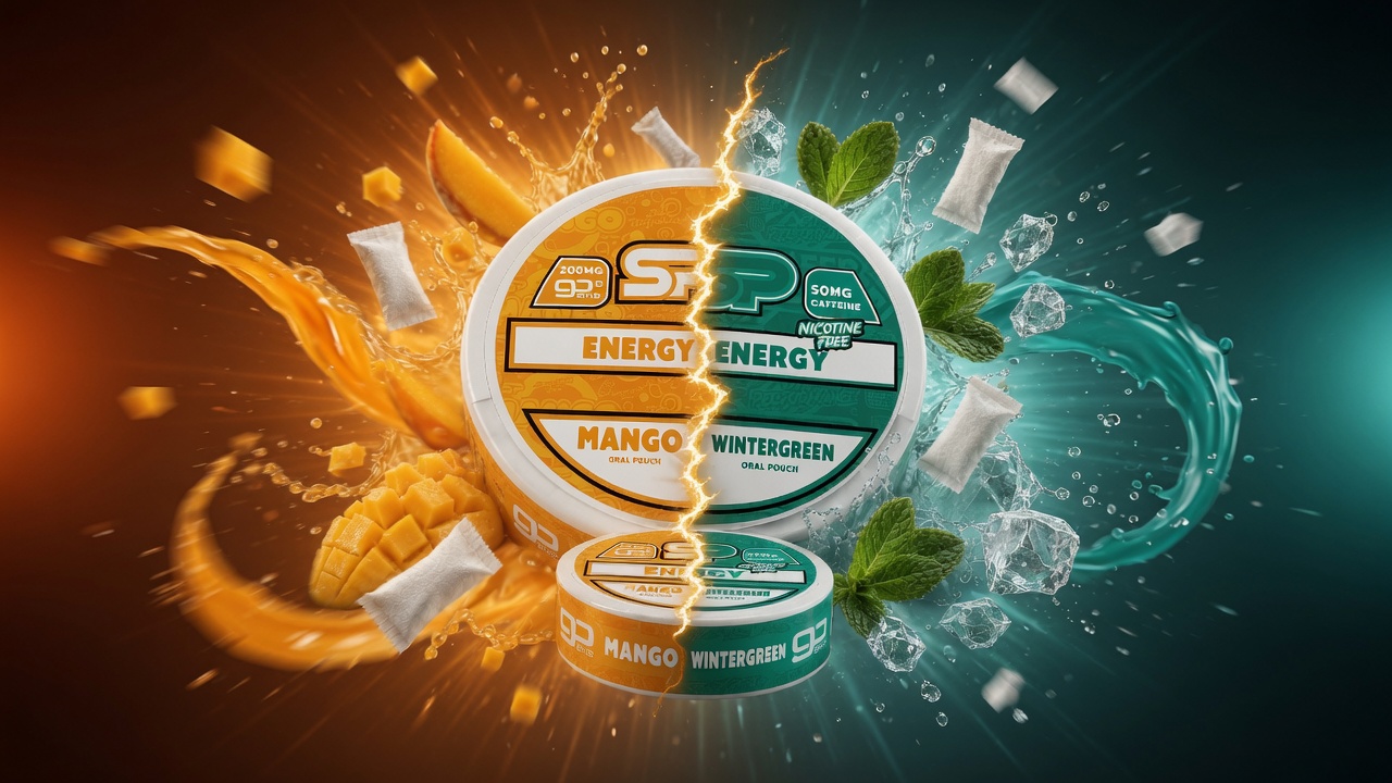 STATE Performance Energy Pouches — Mango and Wintergreen